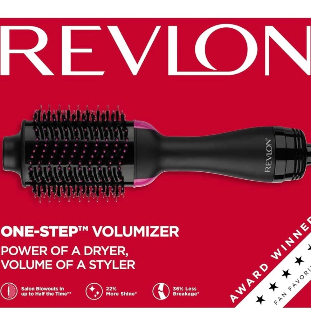 Revlon 1.0 Black Hair Dryer & Volumizer